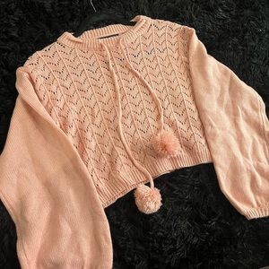 Cozy Pink Knitted sweater